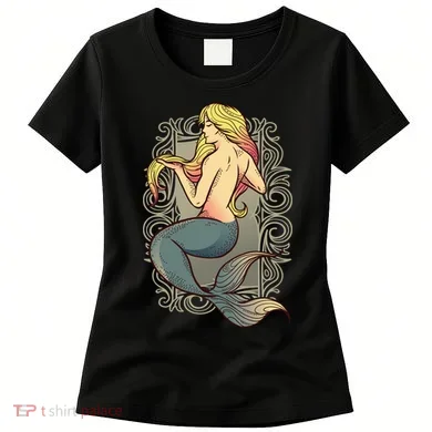Mermaid Illustration Women's T-Shirt