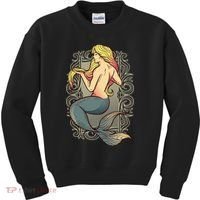 Mermaid Illustration Kids Sweatshirt thumb 0