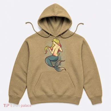 Mermaid Illustration Hoodie