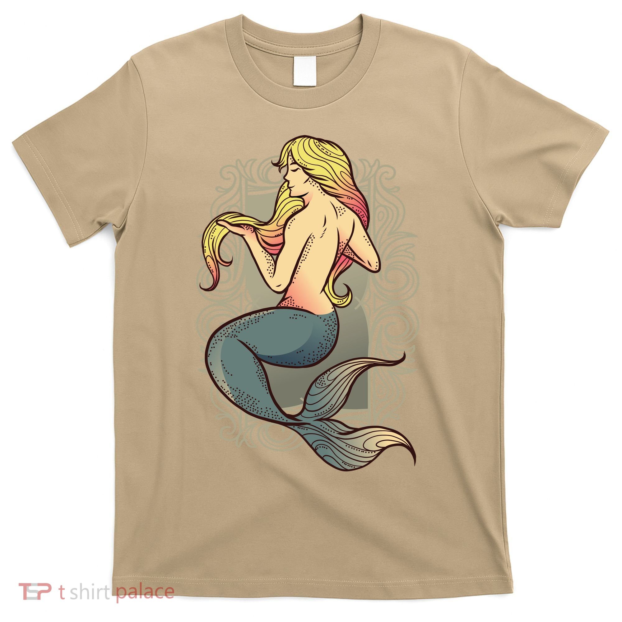 Mermaid Illustration T-Shirt