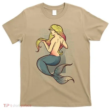Mermaid Illustration T-Shirt