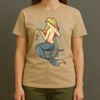 Mermaid Illustration T-Shirt thumb 4