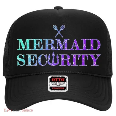 Mermaid Security Funny Hat