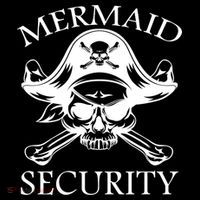 Mermaid Security Pirate Skull Apron thumb 3