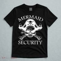 Mermaid Security Pirate Skull T-Shirt thumb 5