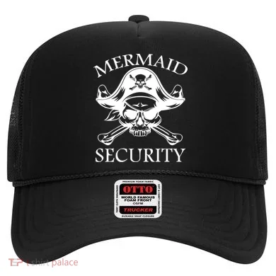 Mermaid Security Pirate Skull Hat