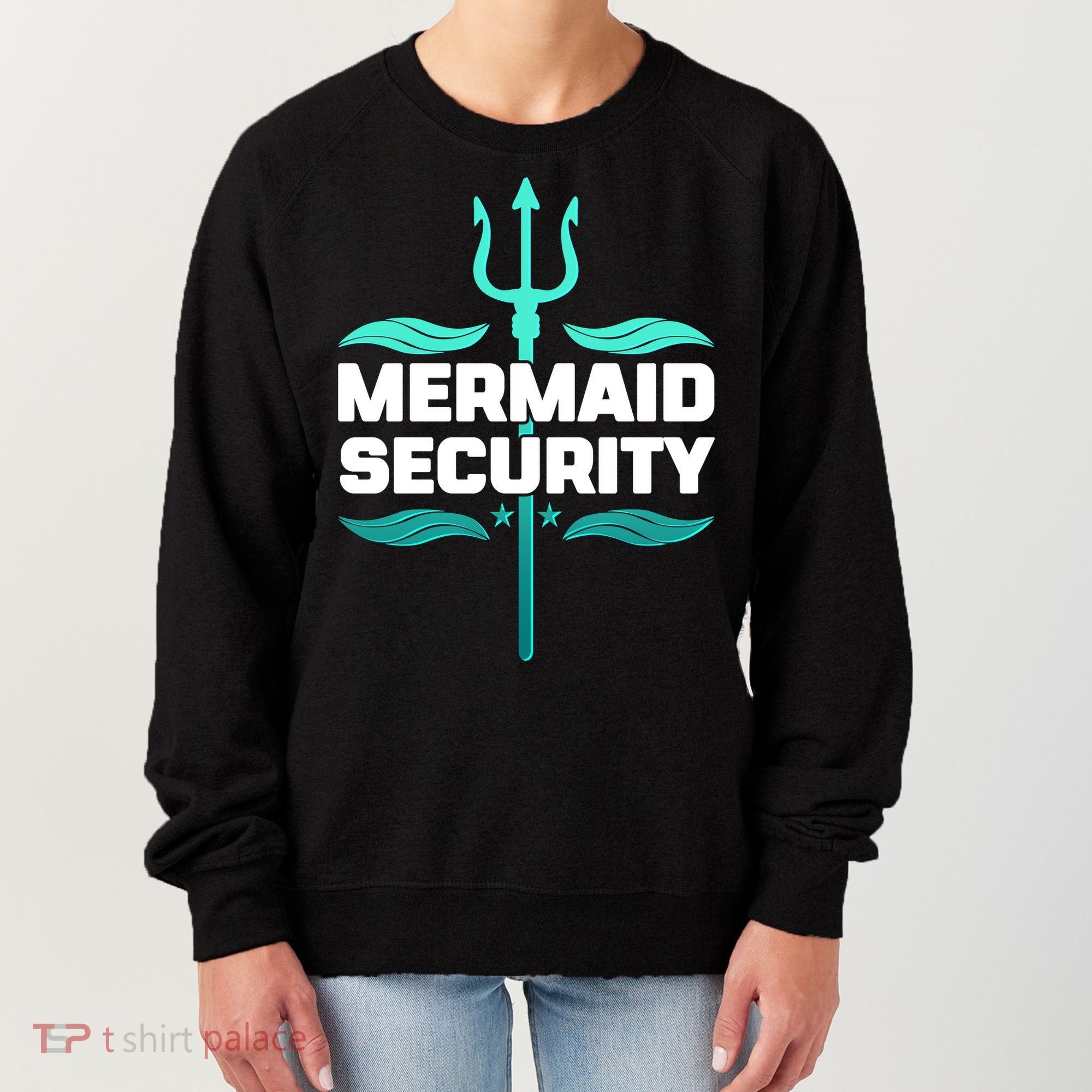 Mermaid Security Trident Women's Sweatshirt
