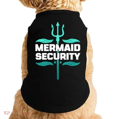 Mermaid Security Trident Doggie Tank