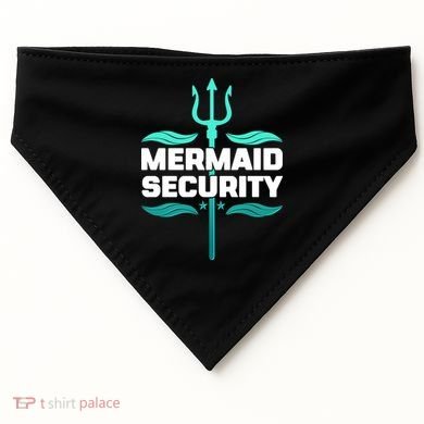 Mermaid Security Trident USA-Made Doggie Bandana