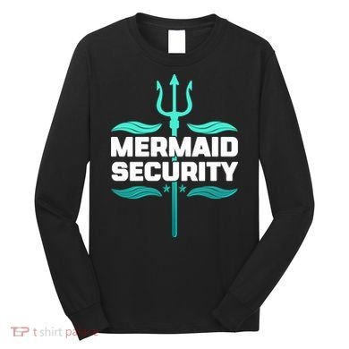 Mermaid Security Trident Long Sleeve Shirt