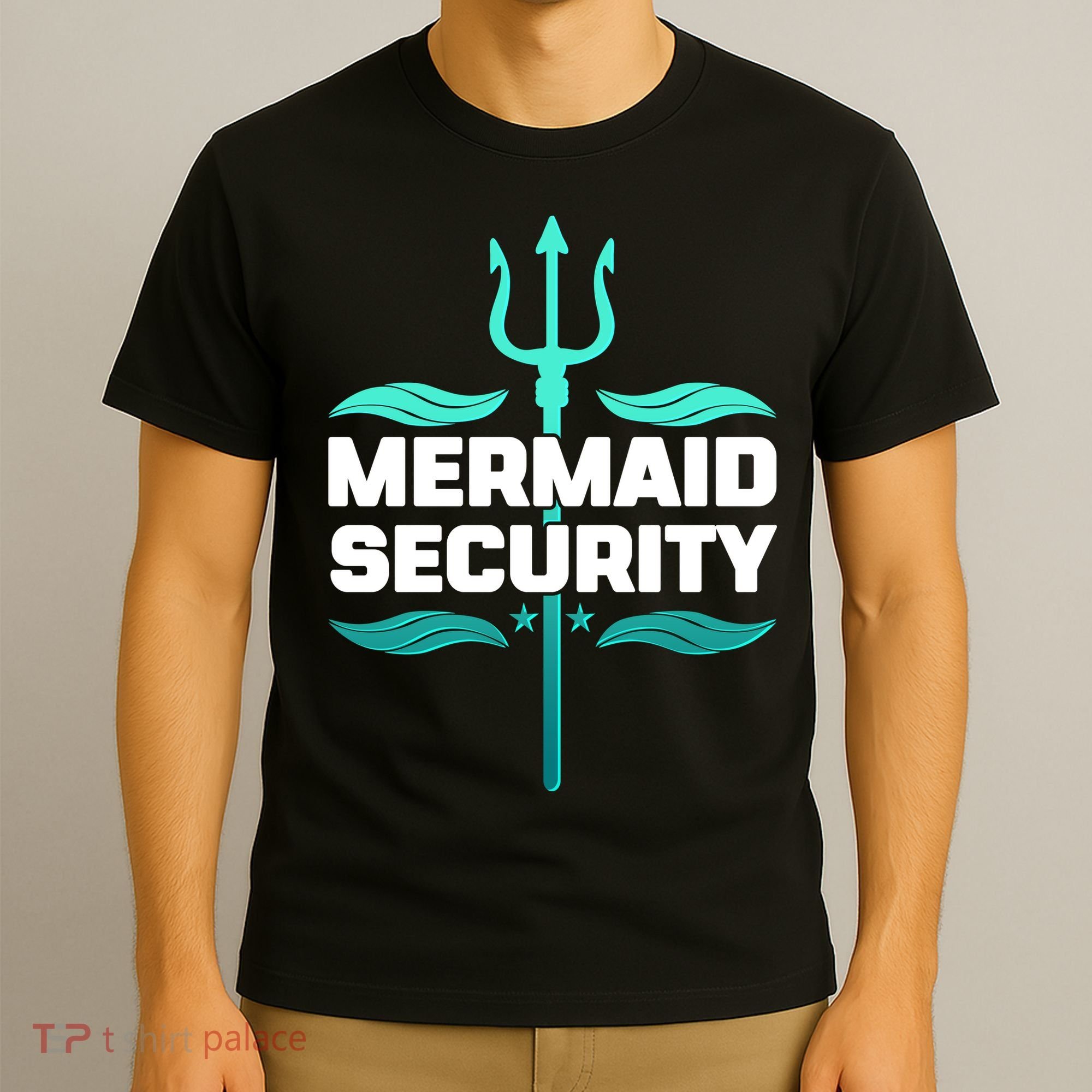 Mermaid Security Trident T-Shirt