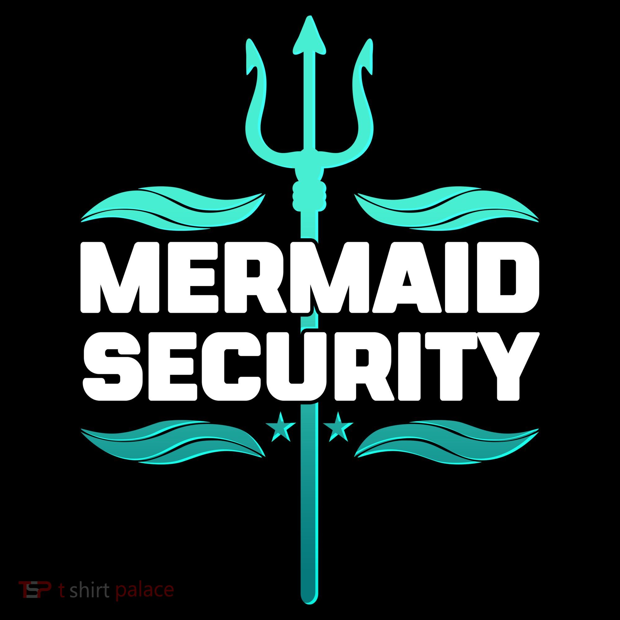 Mermaid Security Trident Bucket Hat