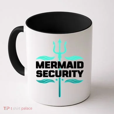Mermaid Security Trident Coffee Mug