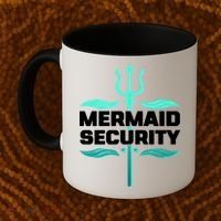 Mermaid Security Trident Coffee Mug thumb 2
