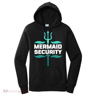 Mermaid Security Trident Women's Hoodie