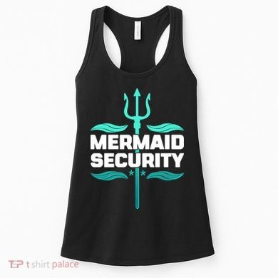 Mermaid Security Trident Women's Tank Top