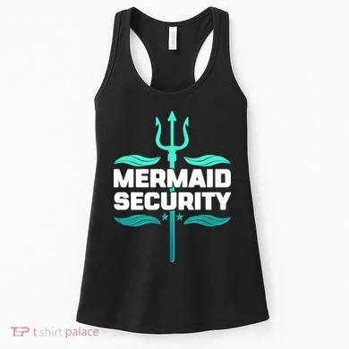 Mermaid Security Trident Women's Tank Top