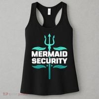 Mermaid Security Trident Women's Tank Top thumb 3