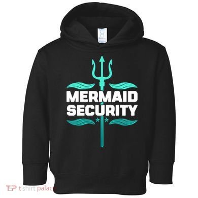 Mermaid Security Trident Toddler Hoodie