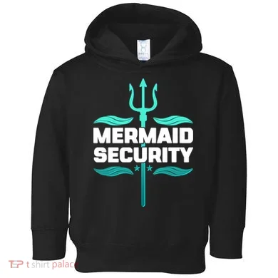 Mermaid Security Trident Toddler Hoodie