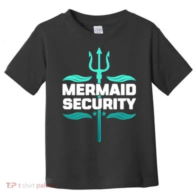 Mermaid Security Trident Toddler T-Shirt