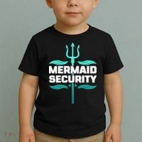 Mermaid Security Trident Toddler T-Shirt thumb 2