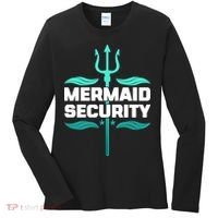 Mermaid Security Trident Women's Long Sleeve Shirt thumb 0