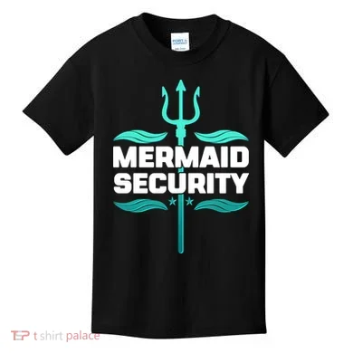 Mermaid Security Trident Kids T-Shirt