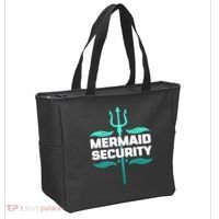 Mermaid Security Trident Tote Bag thumb 2