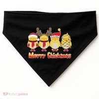 Merry Chickmas USA-Made Doggie Bandana thumb 0