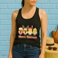 Merry Chickmas Women's Tank Top thumb 2
