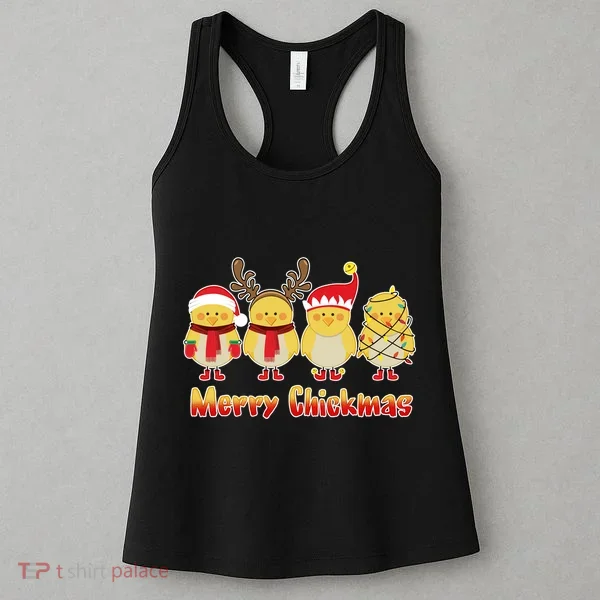 Merry Chickmas Women's Tank Top