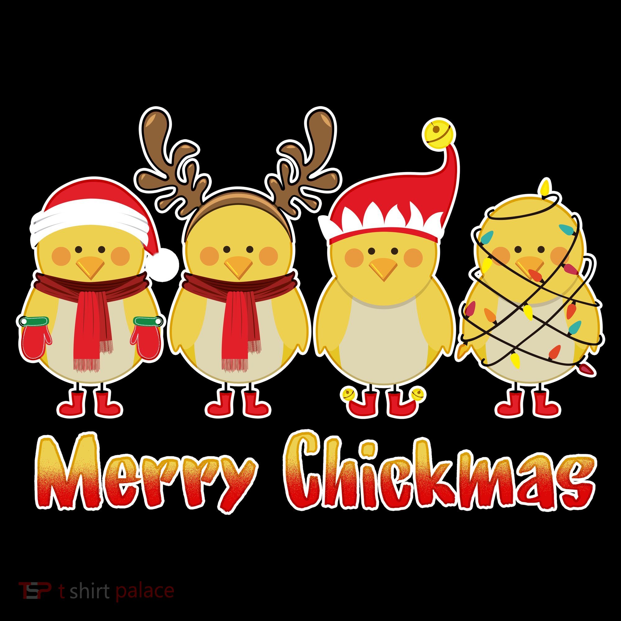 Merry Chickmas Tank Top