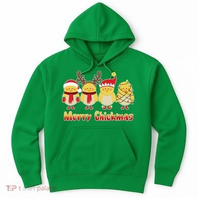 Merry Chickmas Hoodie