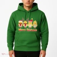 Merry Chickmas Hoodie thumb 2