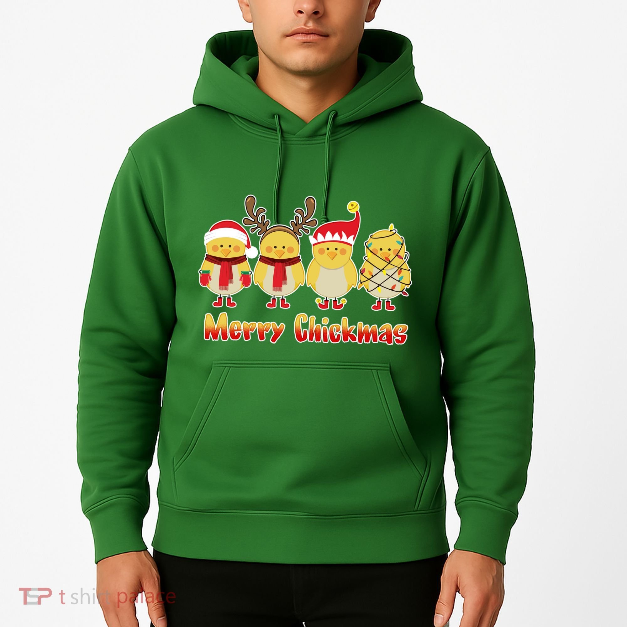 Merry Chickmas Hoodie