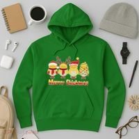 Merry Chickmas Hoodie thumb 3