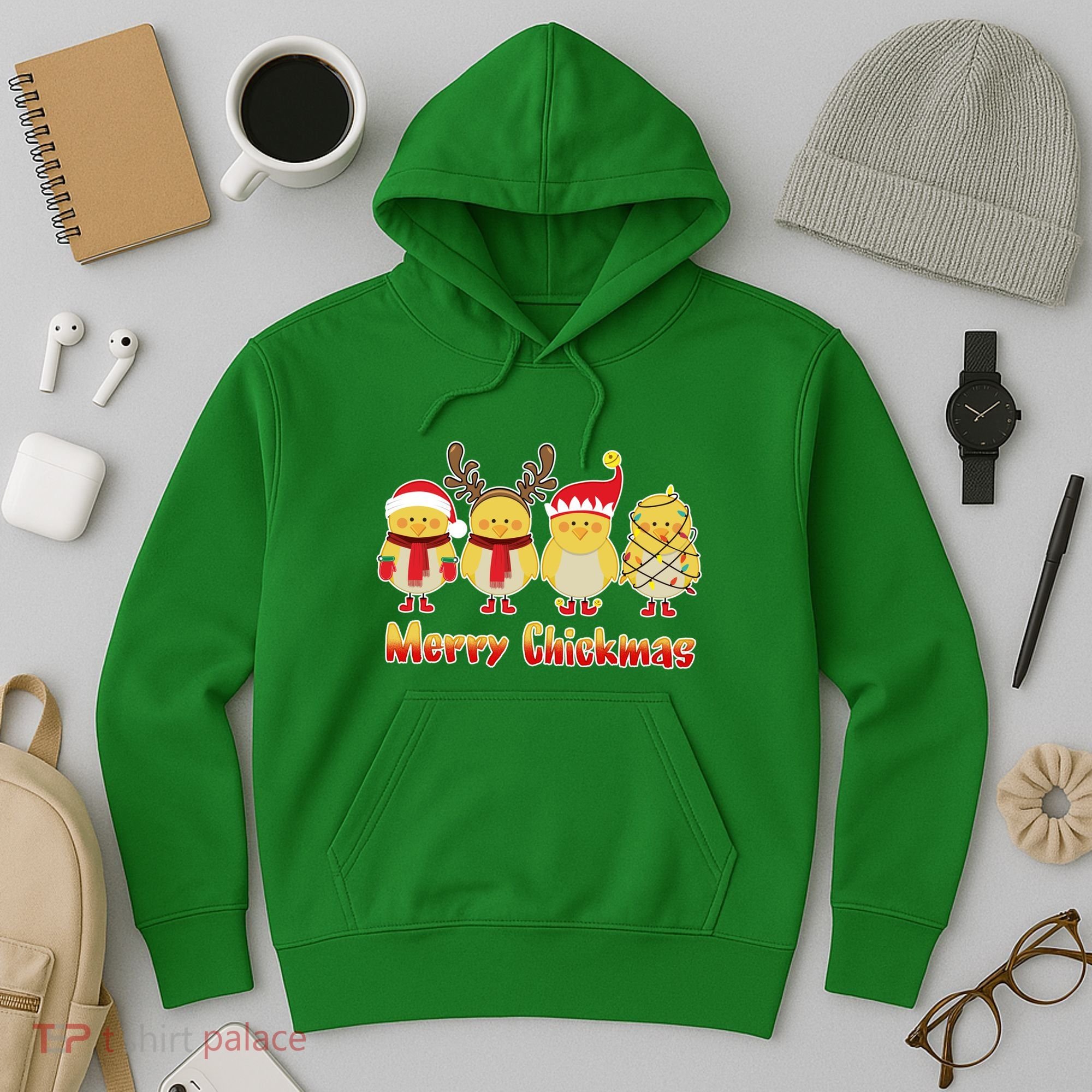 Merry Chickmas Hoodie