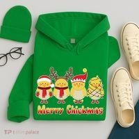 Merry Chickmas Hoodie thumb 4