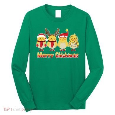 Merry Chickmas Long Sleeve Shirt