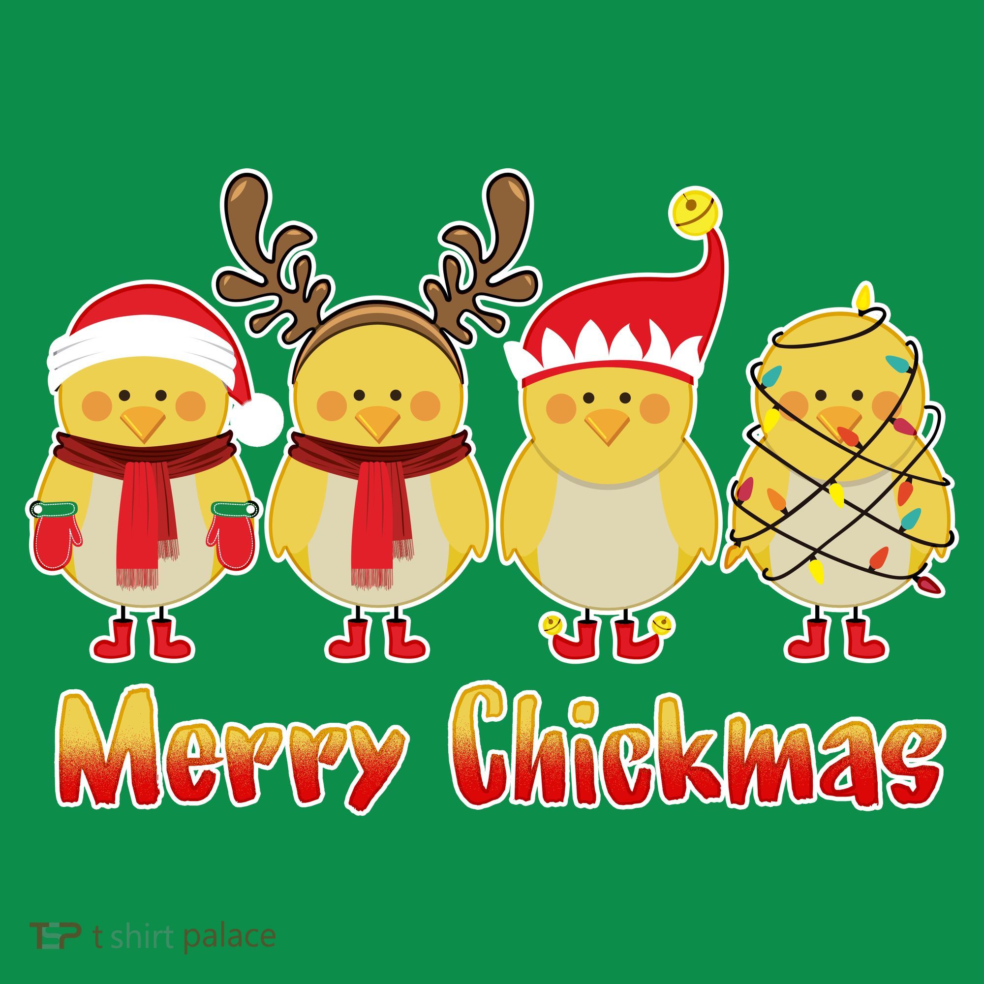 Merry Chickmas Long Sleeve Shirt