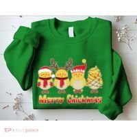 Merry Chickmas Sweatshirt thumb 2