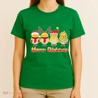 Merry Chickmas T-Shirt thumb 4