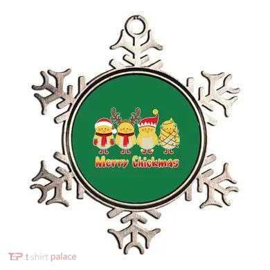 Merry Chickmas Ornament