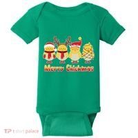 Merry Chickmas Baby Bodysuit thumb 0