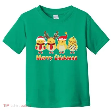 Merry Chickmas Toddler T-Shirt