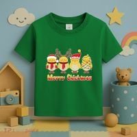 Merry Chickmas Toddler T-Shirt thumb 3