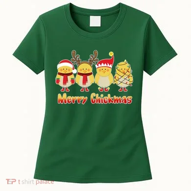 Merry Chickmas Women's T-Shirt