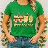 Merry Chickmas Women's T-Shirt thumb 2