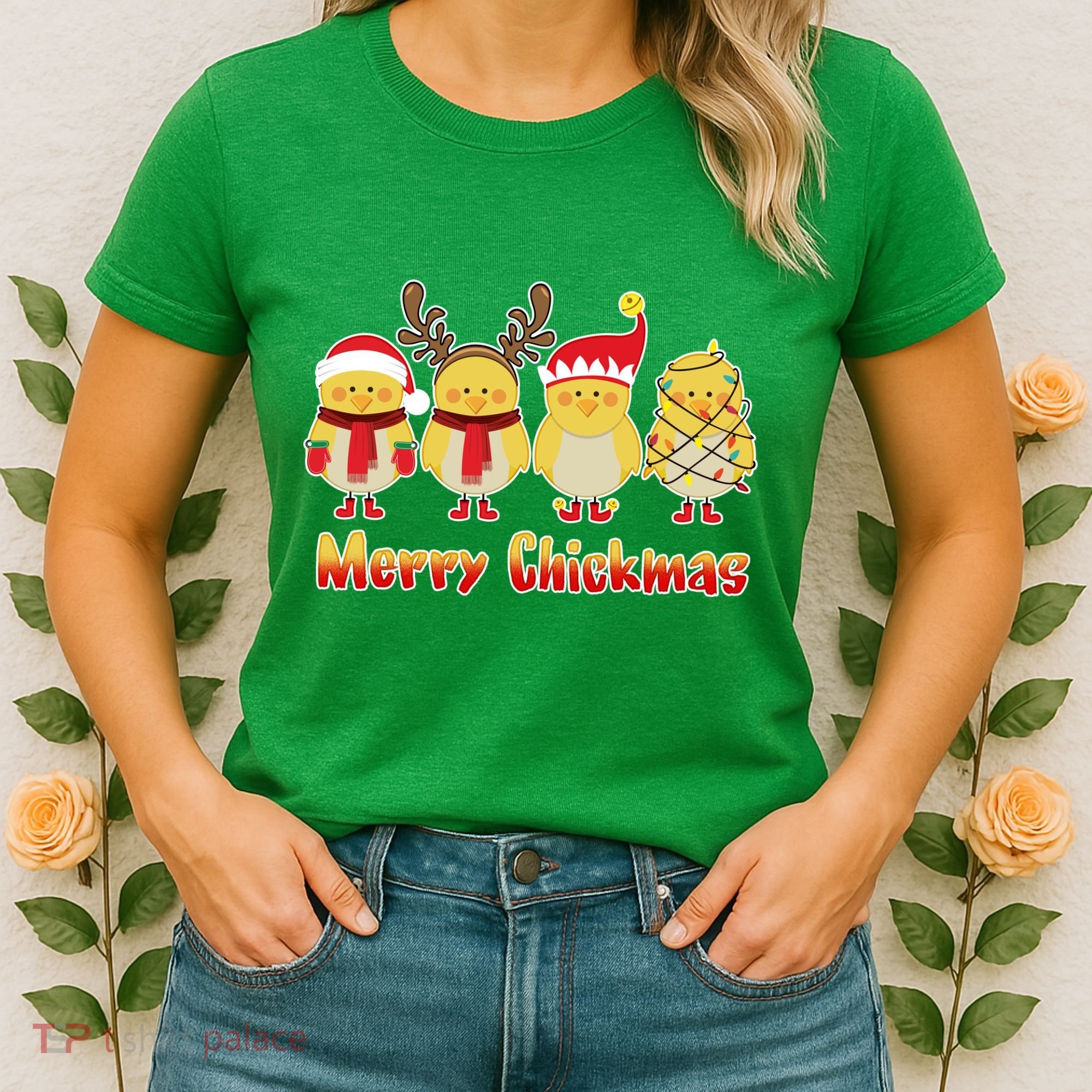 Merry Chickmas Women's T-Shirt